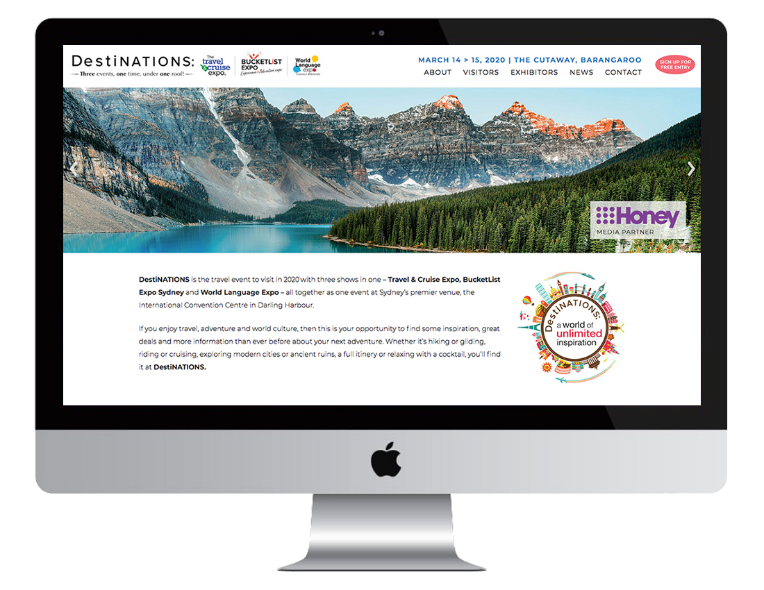 Destinations Travel & Cruise Expo Portfolio